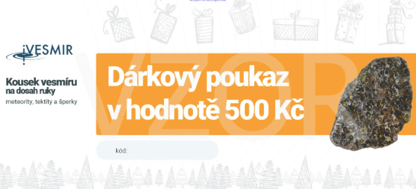 Dárkové poukazy nově v nabídce