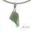 Moldavite sterling silver pendant - 1.49 grams