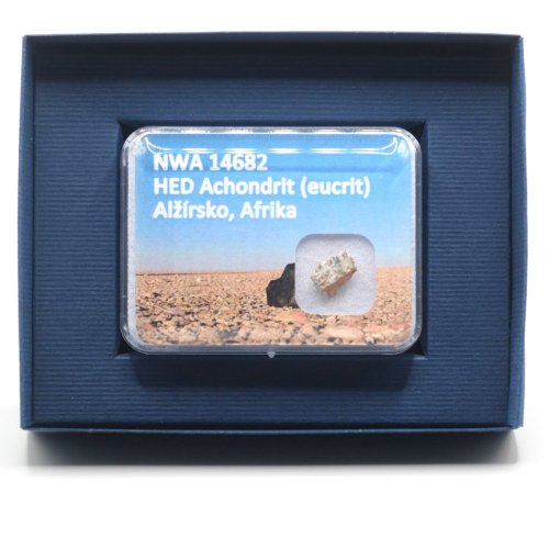 Kamenný meteorit - eucrit - NWA 14682 - 0,278 gramů