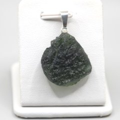 Pendant with Natural Moldavite 4.82 g – A Jewel with a Cosmic Soul