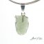 Moldavite sterling silver pendant - 0.84 grams