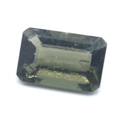Moldavite cut - octagon - 2.641 ct