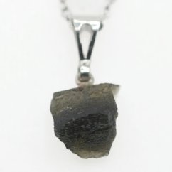 Pendant with Natural Moldavite 1.51 g – A Jewel with a Cosmic Soul