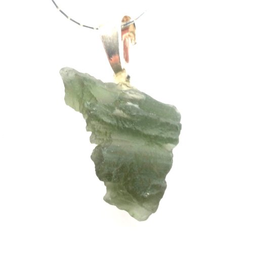 Pendant with Natural Moldavite 1.77 g – A Jewel with a Cosmic Soul