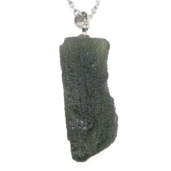 Pendant with Natural Moldavite 4.35 g – A Jewel with a Cosmic Soul