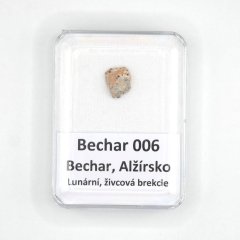 Lunární meteorit - Bechar 006 - 0,407 gramů