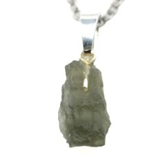 Pendant with Natural Moldavite 0.95 g – A Jewel with a Cosmic Soul