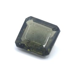 Moldavite cut - octagon - 2.703 ct