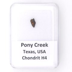 Kamenný meteorit - Pony Creek - 0,162 gramů