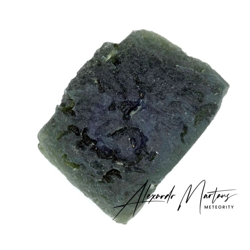 Natural moldavite 16.65 grams museum grade