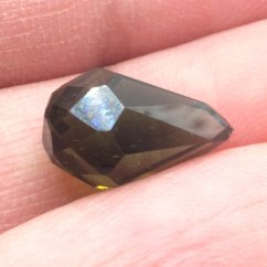 Vltavín broušený - fantazijní - 4,32 ct