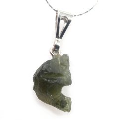 Pendant with Natural Moldavite 1.54 g – A Jewel with a Cosmic Soul