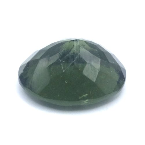 Vltavín broušený - oval briliant - 4,283 ct