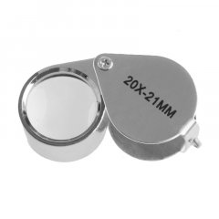 Magnifier with 20x magnification folding