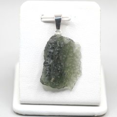 Pendant with Natural Moldavite 2.38 g – A Jewel with a Cosmic Soul