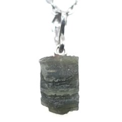 Pendant with Natural Moldavite 1.36 g – A Jewel with a Cosmic Soul