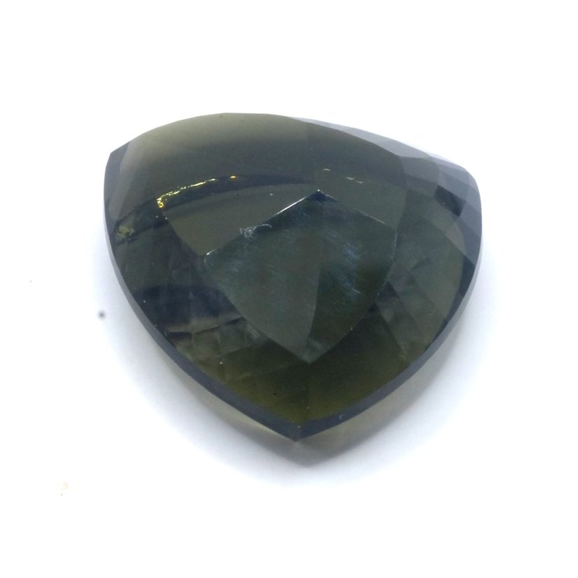 Vltavín broušený - fantazijní - 18,63 ct