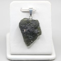 Pendant with Natural Moldavite 3.38 g – A Jewel with a Cosmic Soul-KOPIE