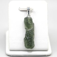 Pendant with Natural Moldavite 1.85 g – A Jewel with a Cosmic Soul