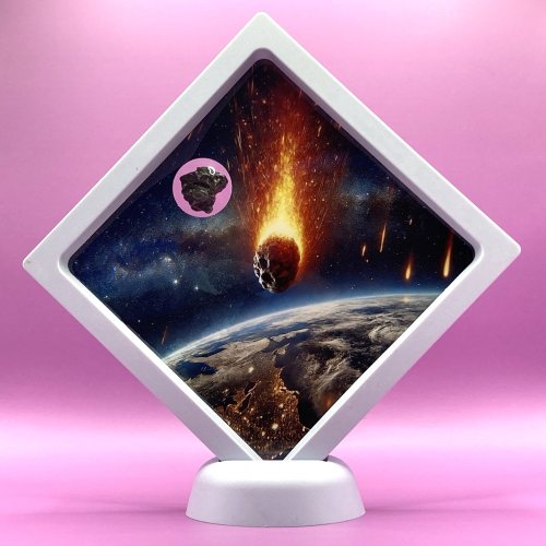 Meteorit Campo del Cielo – Originální exemplář v elegantním 3D boxu