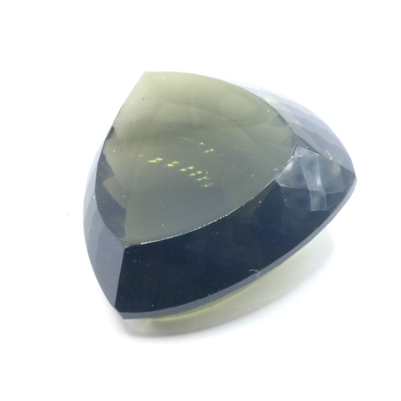Vltavín broušený - fantazijní - 18,63 ct