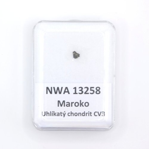 Uhlíkatý chondrit - NWA 13258 - 0,037 gramů