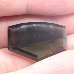 Vltavín broušený - fantazijní - 20,12 ct