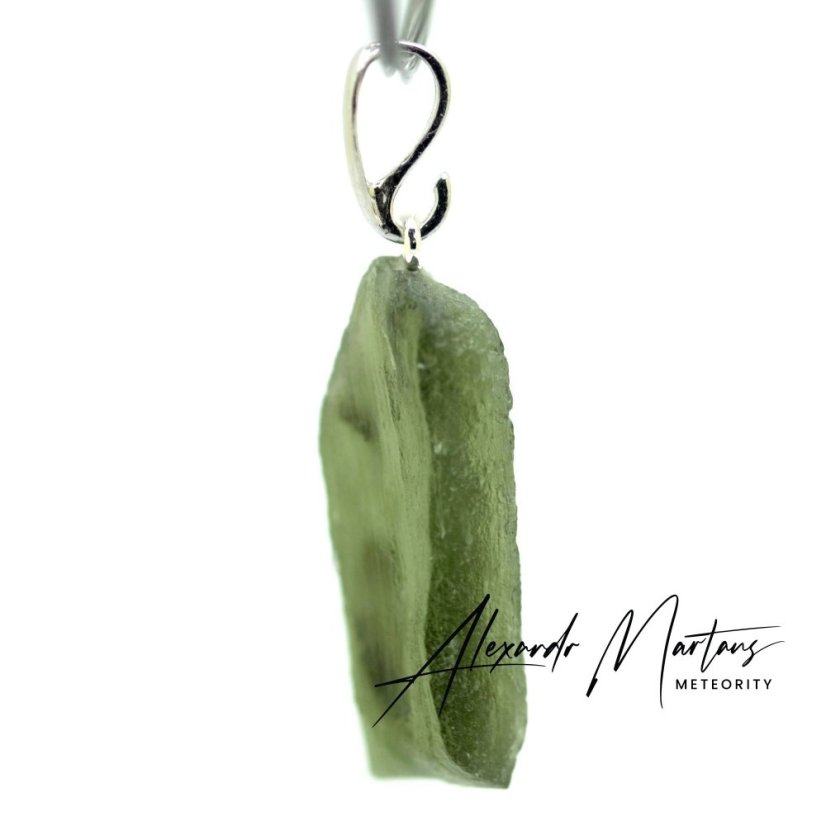 Pendant with Natural Moldavite 3.23 g – A Jewel with a Cosmic Soul
