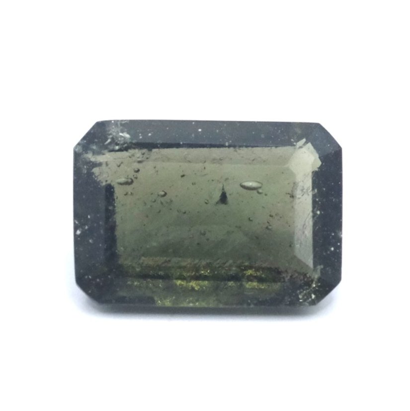 Vltavín broušený - oktagon - 3,646 ct