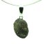 Stone meteorite - pendant silver 3.99 grams