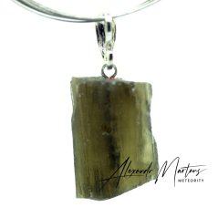 Pendant with Natural Moldavite 3.54 g – A Jewel with a Cosmic Soul