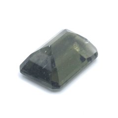 Moldavite cut - octagon - 2.641 ct