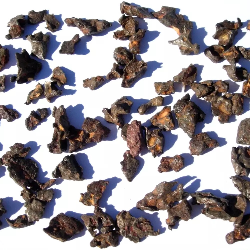 Meteorit Imilac, Chile (Pallasit, PMG) - Jazyk popisku - Portugalsky