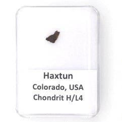 Kamenný meteorit - Haxtun - 0,063 gramů