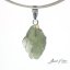 Moldavite sterling silver pendant - 1.17 grams