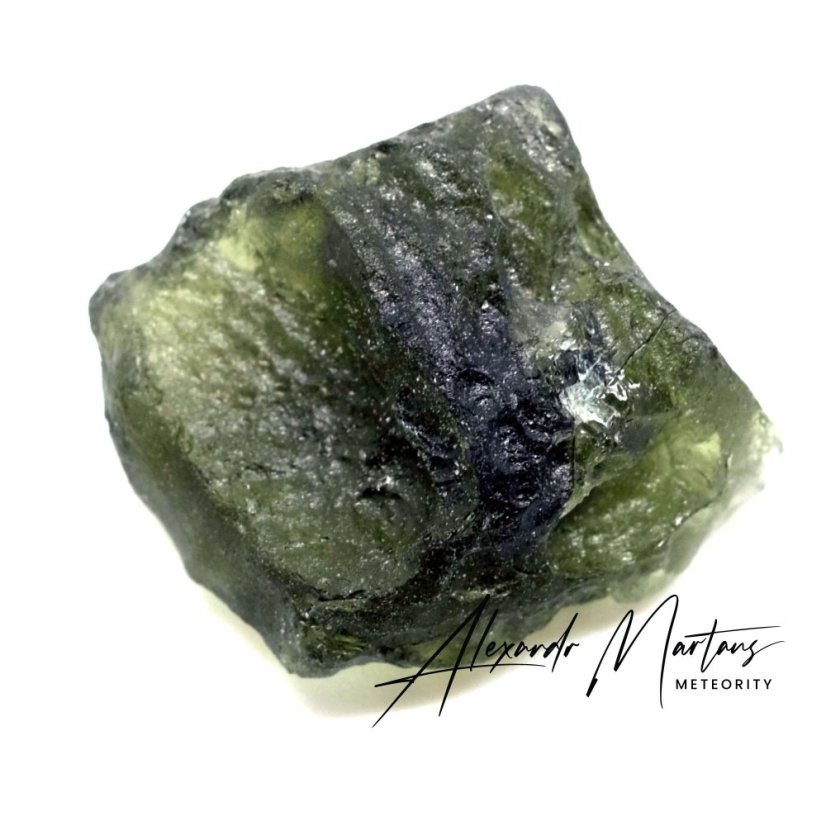Natural moldavite 2.82 grams