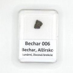 Lunární meteorit - Bechar 006 - 0,482 gramů