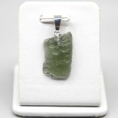 Pendant with Natural Moldavite 1.29 g – A Jewel with a Cosmic Soul