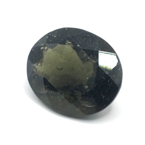 Moldavite cut - oval briliant - 3.649 ct