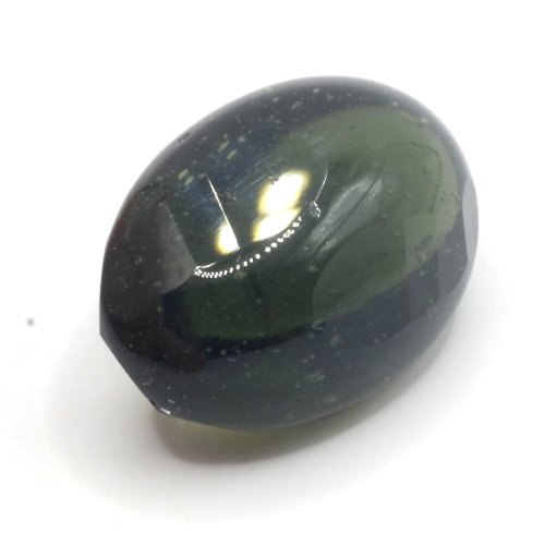 Moldavite cut - fantasy cut - 16.93 ct