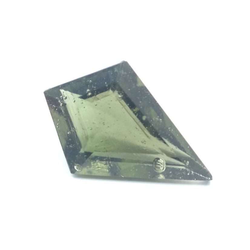 Vltavín broušený - fantazijní - 2,39 ct