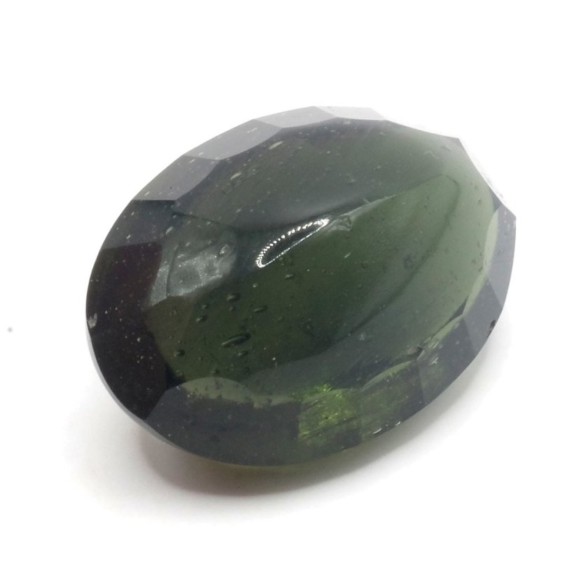 Vltavín broušený - fantazijní - 16,93 ct