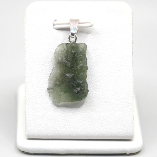 Pendant with Natural Moldavite 1.47 g – A Jewel with a Cosmic Soul