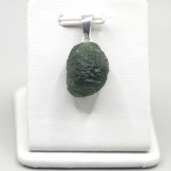 Pendant with Natural Moldavite 2.82 g – A Jewel with a Cosmic Soul