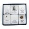Collectible set of meteorites - 6 specimens from Africa, Peru and Russia