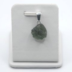 Moldavites - silver pendants - 5 pieces - 6.62 grams