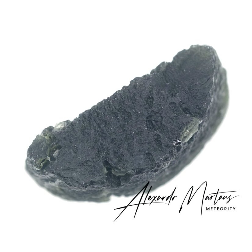 Natural moldavite 16.65 grams museum grade
