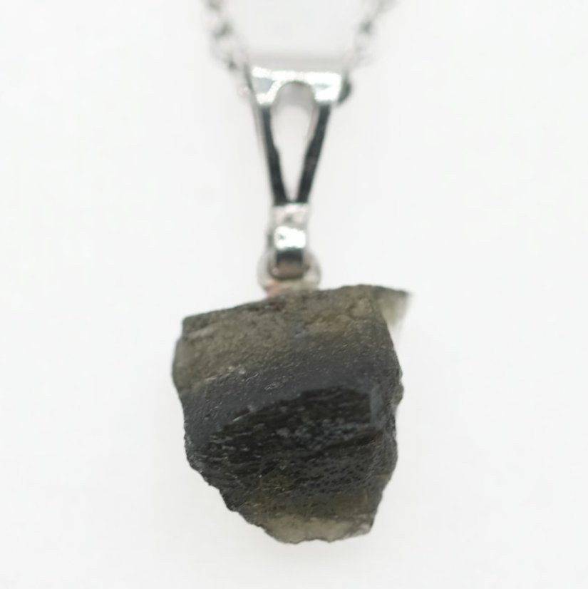 Pendant with Natural Moldavite 1.51 g – A Jewel with a Cosmic Soul