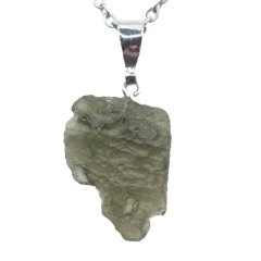 Pendant with Natural Moldavite 1.76 g – A Jewel with a Cosmic Soul