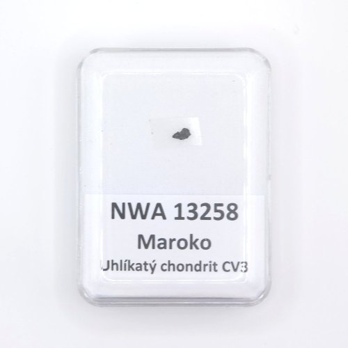 Uhlíkatý chondrit - NWA 13258 - 0,016 gramů